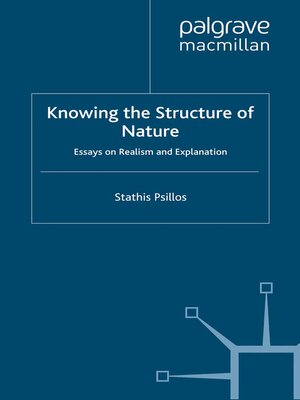 cover image of Knowing the Structure of Nature